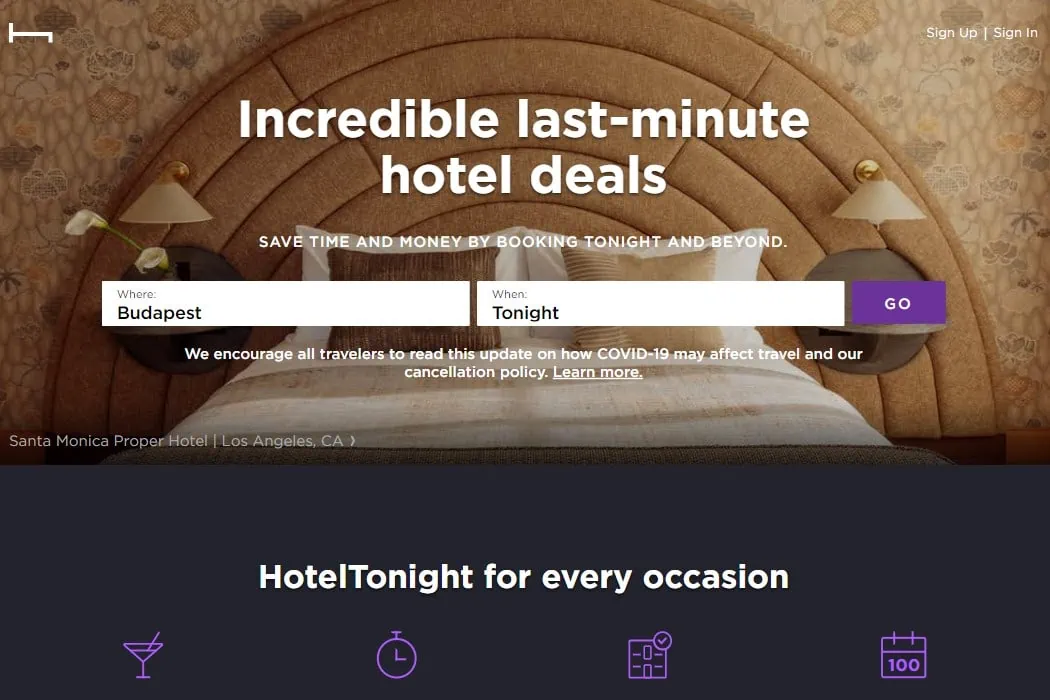 Hoteltonight