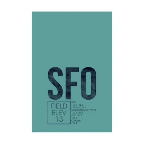 08left Airport Prints and Posters - Custom Wall Art