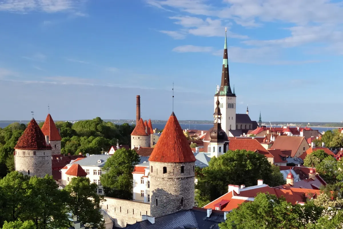 Old Tallinn view