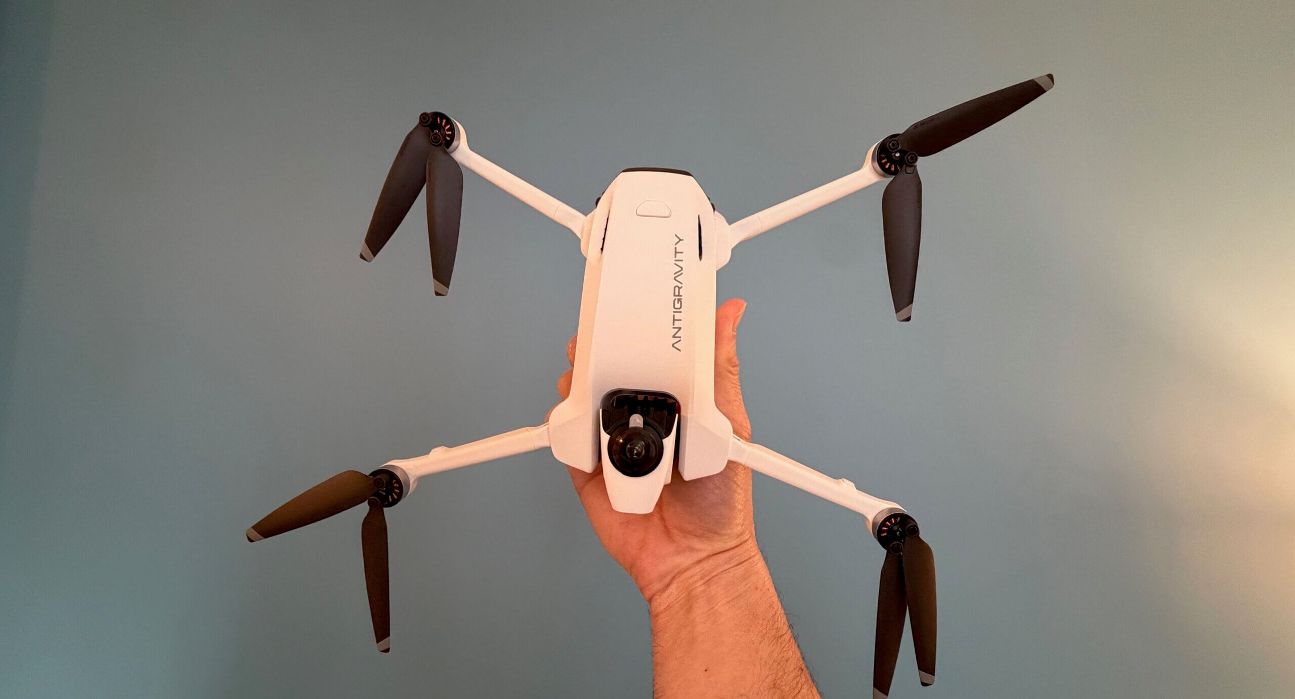 Antigravity 360 A1 drone on a table